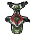 thumbnail image 1 of Pet Vest For Walking With Handle Adjustable Reflective Dog Cat Harness Green Red Diamonds, 1 of 7