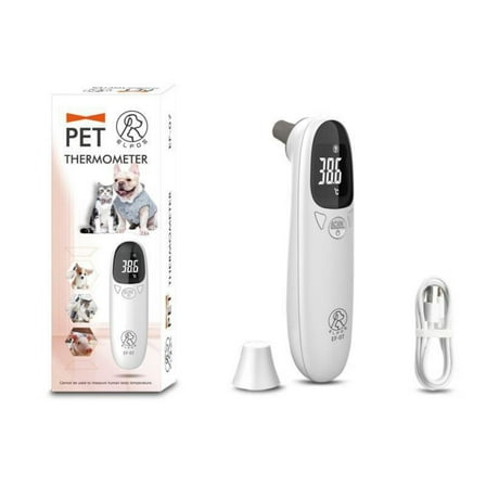 Pet Veterinary Digital Ear for Accurate Temperature Measurement in Dogs and Cats