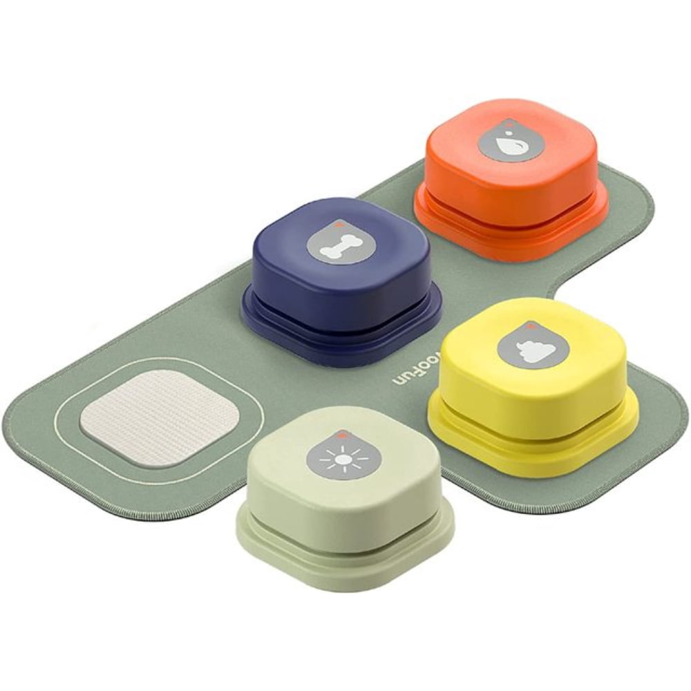 Pet Vocalization Recording Button, Interactive Toy, Verbal Training ...