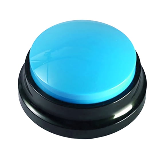 Pet Voice Recording Button Recordable Dog Talking Buttons Set for Communication Dog Voice Command Buttons 30 Second Record and Playback Talking Buttons for Cats Pet Training Buzzer