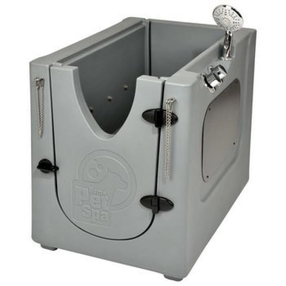 Pet Wash Enclosure with Wheels