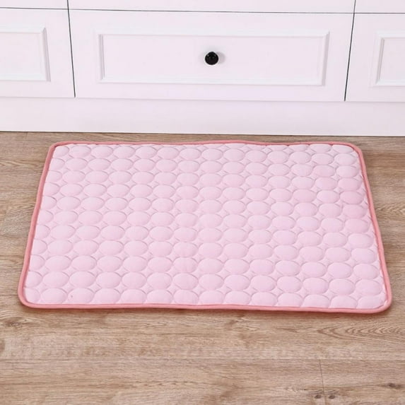 Pet Washable Summer Cooling Pads Cooling Blanket Ice Silk Sleep Mat Pad Breathable Sleep Bed