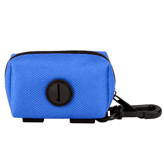 Pet Waste Bag Dispenser – Portable Polyester Dog Poop Bag Holder, Storage for Pet Walking, Outdoor Use, Convenient and Lightweight