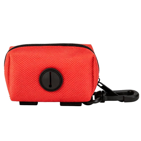 Pet Waste Bag Dispenser – Portable Polyester Dog Poop Bag Holder, Storage for Pet Walking, Outdoor Use, Convenient and Lightweight
