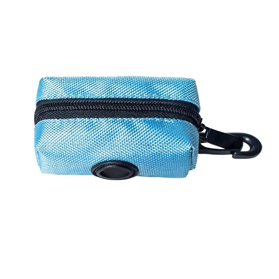 Pet Waste Bag Dispenser – Portable Polyester Dog Poop Bag Holder, Storage for Pet Walking, Outdoor Use, Convenient and Lightweight