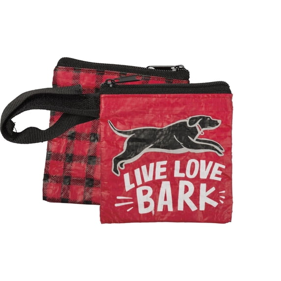 Pet Waste Bag Pouch - Live Love Bark