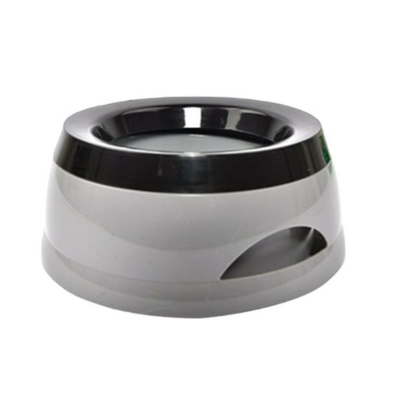 Pet Water Bowl, Non-Spill Dog Water Dish, Anti-Slip Base Pet Feeding Bowl, Elevated Or Flat Dog Bowl For & Teenager Dogs, Grey Pet Water Dispenser For Indoor/Outdoor Use