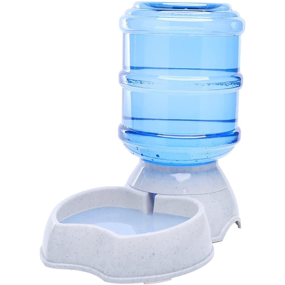 Pet Water Dispenser Automatic for Dogs Cats, BPA-Free, Gravity Refill, Self Feeding for Small Medium Pets Puppy Kitten Rabbit - 1 Gallon (Waterer)