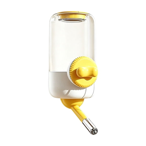 Pet Water Feeder for Outdoor Travel - Hanging Large - Capacity Auto - Ball Water Dispenser with Food Feeder for Dog Cage, Pet Cage for Dog, Cat, Outdoor Travel, Daily Use