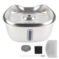 Pet Water Fountain 3L Large Capacity Automatic Stainless Steel Dog
