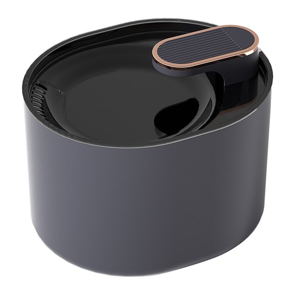 Pet Water Fountain Automatic Large Capacity Quiet Enhanced Electric Core Pet Smart Water Dispenser for Pet Cat Dog,Purplish Blue