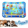 thumbnail image 1 of Pet Water Sensory Mat, Thickened Water Sensory Playmat for Cats, Water Sensor Play Mat, Water Sensor Playmat with Fish for Cool Comfortable Pet Play, 66×47cm, 1 of 6