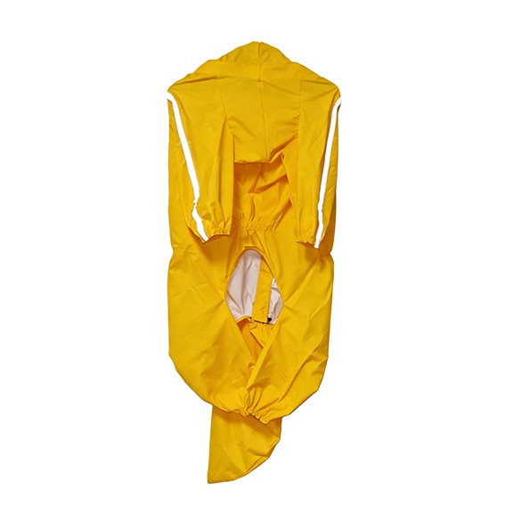 Pet Weather Gear for Dogs and Cats Lightweight Rain Shield with Reflective Strips for Outdoor Walks and Everyday Use