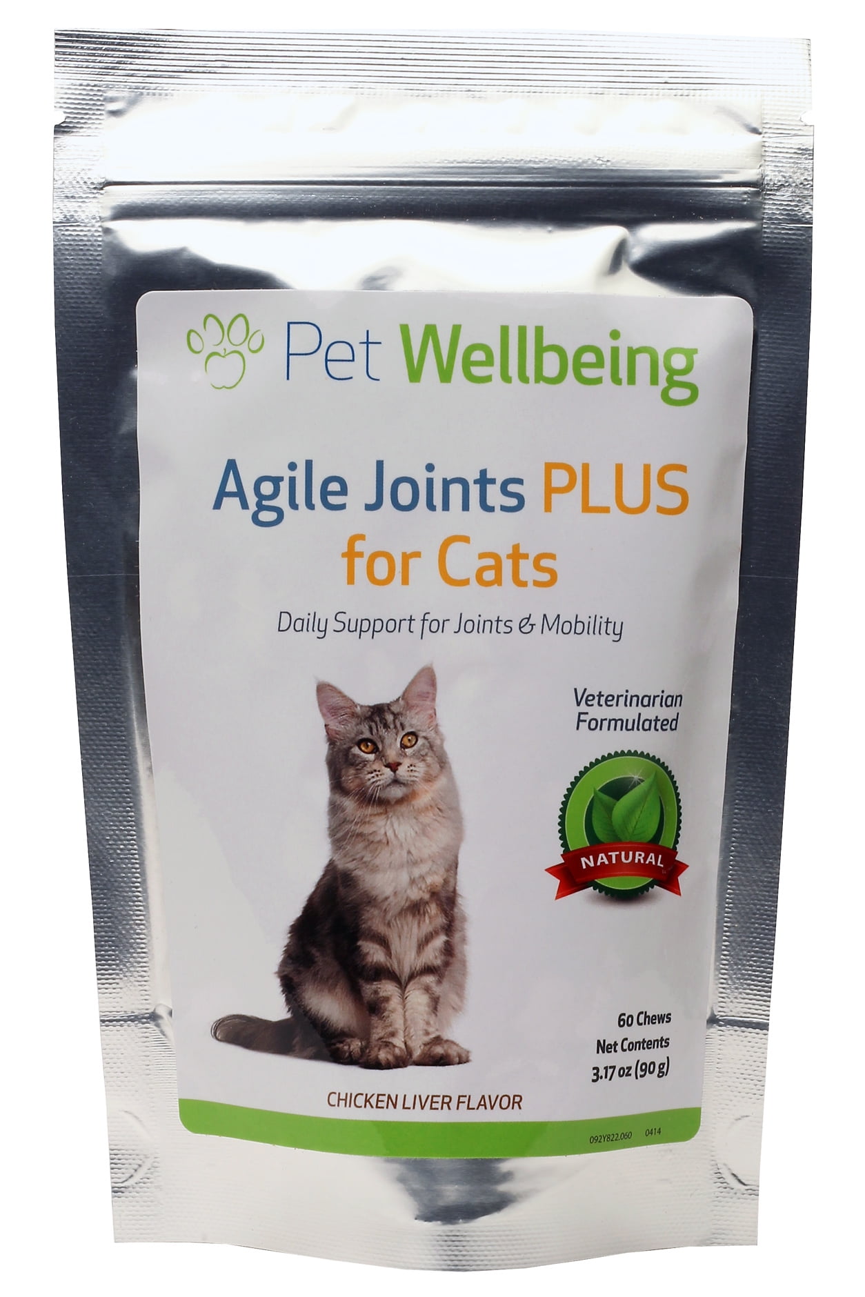 Pet Wellbeing Agile Joints PLUS for Cats Daily support for healthy