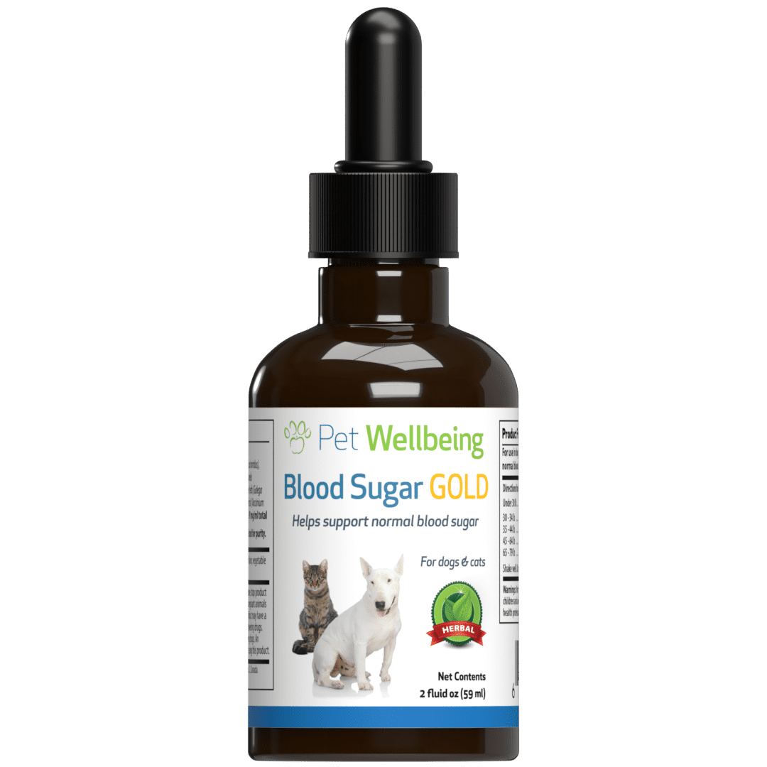 Pet Wellbeing Blood sugar gold for Cats Promote Healthy Blood Sugar in Diabetic Cats Walmart