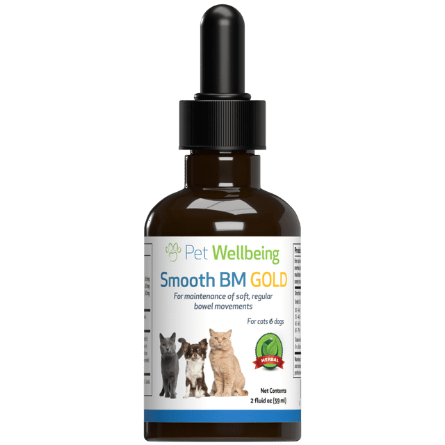 Pet Wellbeing Cat Feline Constipation Support - Smooth BM Gold 2oz