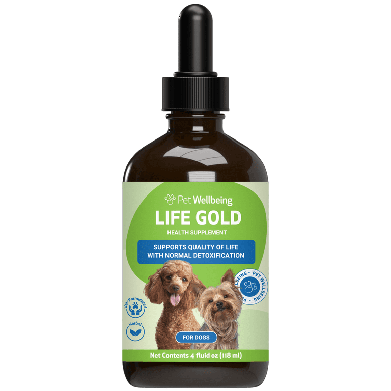Pet Wellbeing Life Gold - Natural Cancer Support, Immunity