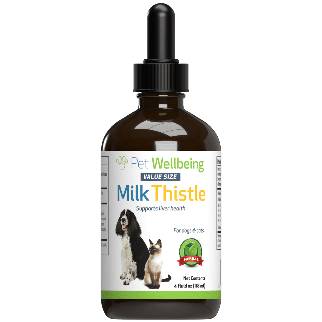 Pet Wellbeing Milk Thistle for Dogs Essential Detoxification