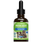Pet Wellbeing Natural Body Detox for Dogs - Life Gold 2oz 59 ml