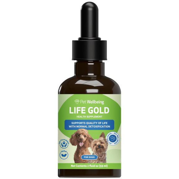 Pet Wellbeing Life Gold for Cats Natural Cancer Support for Felines