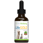 Pet Wellbeing Natural Cancer Support for Canines Life Gold for Dogs 2oz