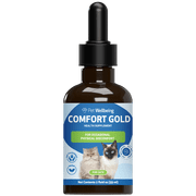 Pet Wellbeing Natural Pain Support for Cats - Comfort Gold 2oz. 59mL