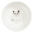 thumbnail image 1 of Pet White Portrait Porcelain All Purpose Bowl - I Love Ragdolls, 1 of 5