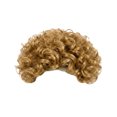 thumbnail image 1 of Pet Wig For Halloween And Photos, Funny Dog Wig With Adjustable Band, Cat And Dog Hairpiece For Halloween Parties And Holidays,Light Brown - 14Cm, 1 of 4