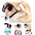 thumbnail image 1 of Pet Wigs for Dogs Wigs for Dogs Adjustable Elastic Band Trimmable Reusable Funny Dog Costume Wig for Small Medium Large Dogs Halloween Christmas Party Cosplay Accessory,F, 1 of 5