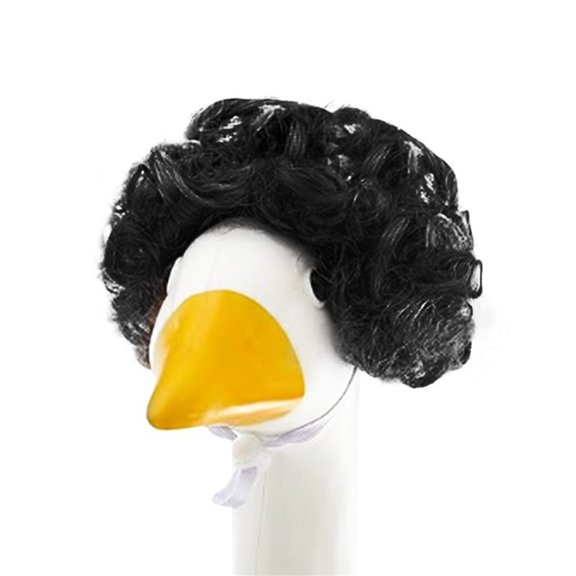 Pet Wigs Geese Costume Hairpiece With Afros Curls Design For Festival Event And Social Media Occasion Dressingup Supply
