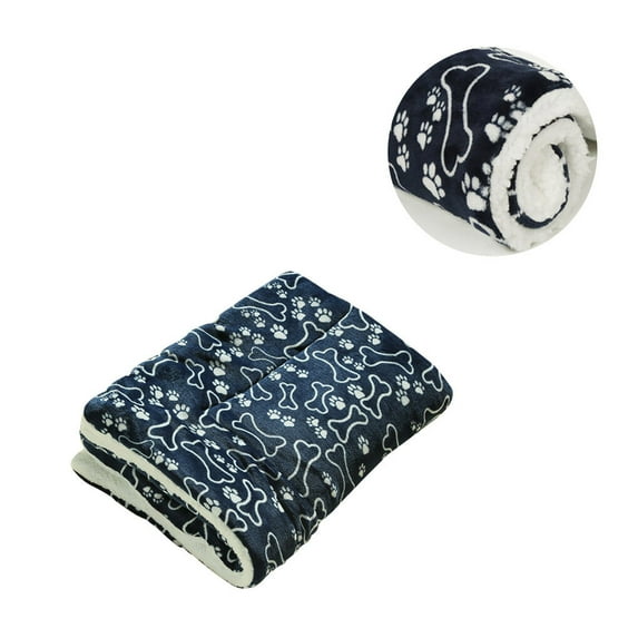Pet Winter Carpet Home Living Room Bedroom Warm Keeping Pet Sleeping Flannel Pad Floor Mat NO.5 XL