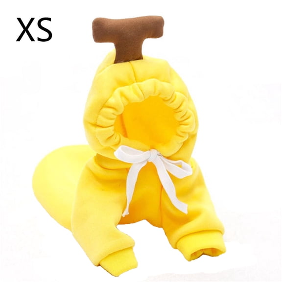 Pet Winter Coat, Fleece Fruit Pattern Clothes for Medium Small Dogs Cats, Warm Dog Apparel