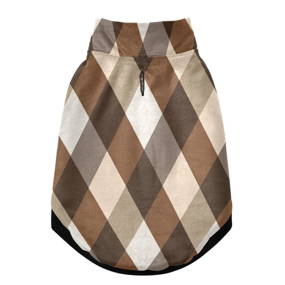 Pet Winter Coat Snow Zipper Clothing Cold Weather Dog Vest Warm Puppy Coat Brown Beige