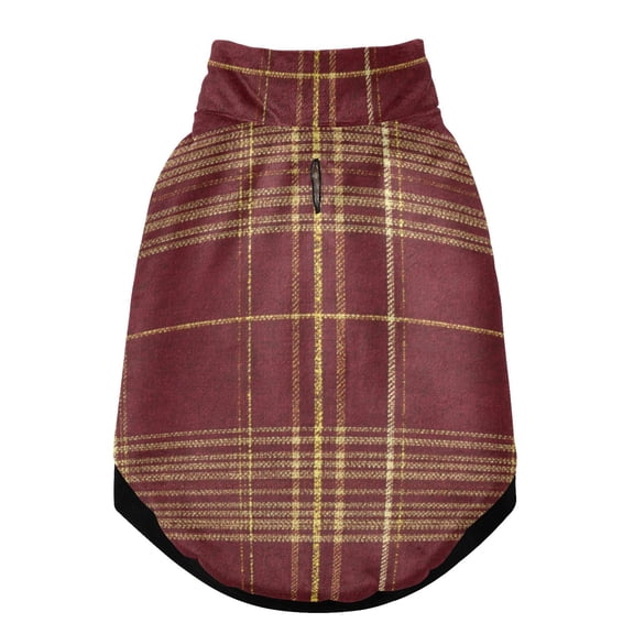 Pet Winter Coat Snow Zipper Clothing Cold Weather Dog Vest Warm Puppy Coat Gold Pattern