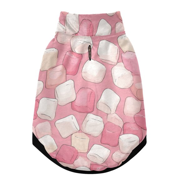 Pet Winter Coat Snow Zipper Clothing Cold Weather Dog Vest Warm Puppy Coat Puffed Candy