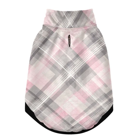 Pet Winter Coat Snow Zipper Clothing Cold Weather Dog Vest Warm Puppy Coat Ttartan Plaid