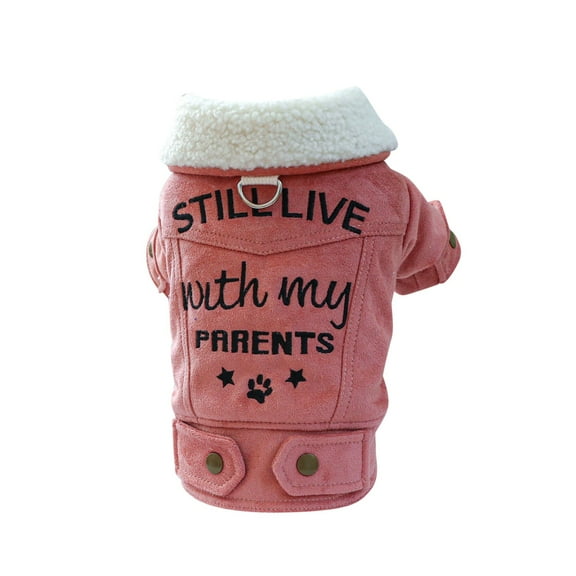 Pet Winter Coats Thick Padded for Dogs and Cats Warm and Stylish with Adjustable Fit