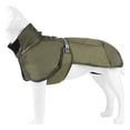 thumbnail image 1 of Pet Winter Jumpsuit for Dogs 2-Leg Puppy Windproof Clothes with Leash Hook Dog Warm Coat Thicken Liner Small Dogs Outfit, 1 of 9
