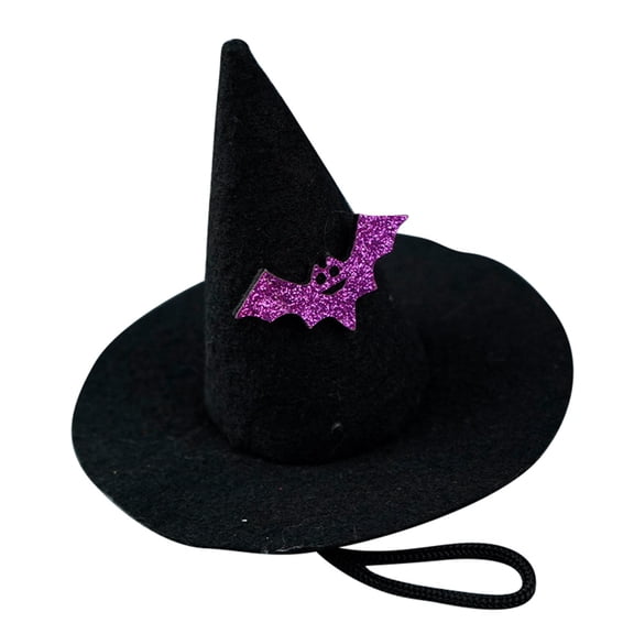 Pet Witch Hat Pumpkin/Spider/Rose/Wing Halloween Costumes for Small Dogs & Cat Kitten