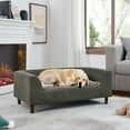 thumbnail image 1 of Unbranded Modern Rectangular Dog Pet Sofa with Soft Cushion Comfortable, Gray, 1 of 14