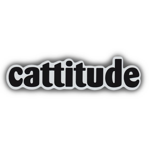 Pet Word Magnets: Cattitude | Cats | Kittens | For Cars, Trucks, Refrigerators