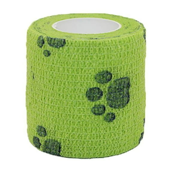 Pet Wrap, Vet Wrap for Dogs, Dog Paw Bandages for Wods, Self Adhesive Bandage Wrap for Wod Care, First Aid Cohesive Gauze, for Horse, Cat, Bird, Pet Animal T2P2