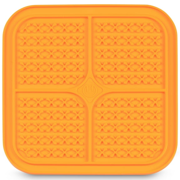 Pet Zone Boredom Buster Indulge Slow Feeder Licking Mat | Boredom Buster | Calming Mat for Anxiety Relief | Just Add Healthy Snack - For Both Dogs & Cats