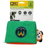 Pet Zone Camp Wag-a-Barka Hide and Seek Plush Squeaky Dog Toys