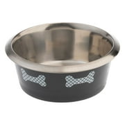 Pet Zone Stainless Steel Medium Bowl for Dogs and Cats