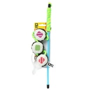 Pet Zone Sushi Wand Cat Toy, Multi-Color, Interactive, Catnip