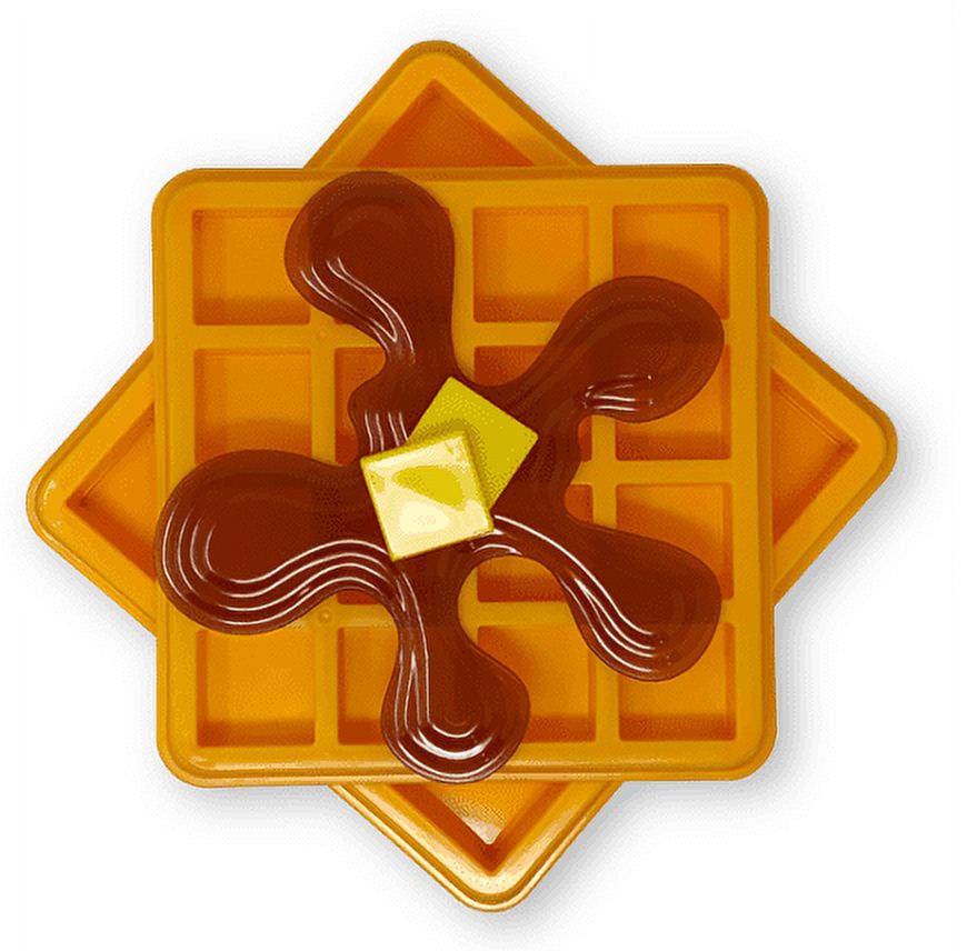 Pet Zone Waffle Interactive Puzzle Toy, for Dogs and Cats