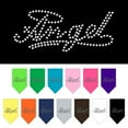 thumbnail image 1 of Pet and Dog Bandana Rhinestone, "Angel", 1 of 10