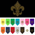 thumbnail image 1 of Pet and Dog Bandana Rhinestone, "GOLD Fleur De Lis", 1 of 10