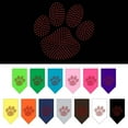thumbnail image 1 of Pet and Dog Bandana Rhinestone, "Paw Red", 1 of 10